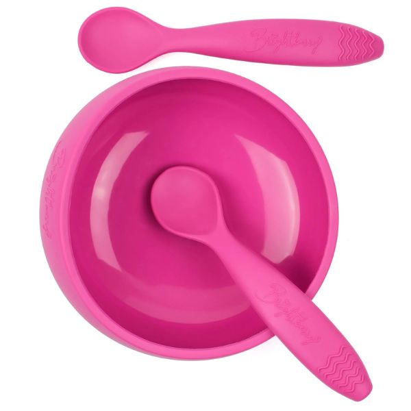 Suction Bowl Set With Spoon