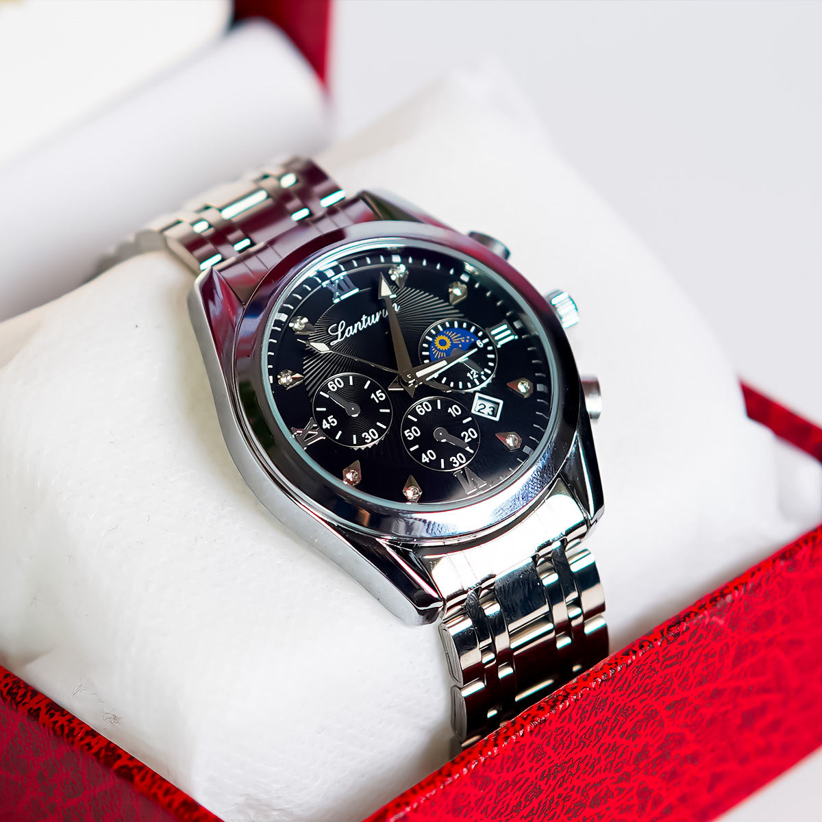 Wristwatch Lanturan BS-002 ( BY 1 Get 1 )