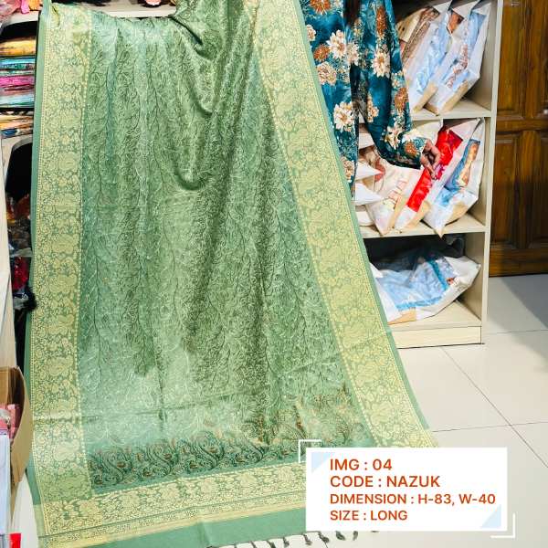 Kashmiri Pashmina (Nazuk) Organic cotton shawl