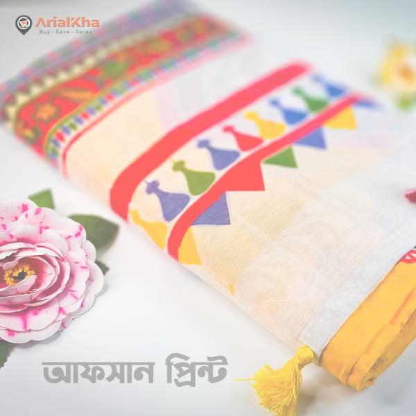 Afsan Print Saree