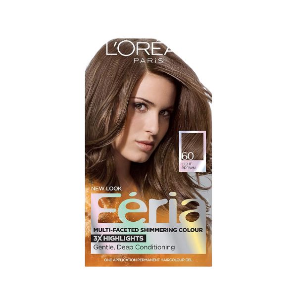 L'Oreal Feria Hair Colour 60 Light Brown