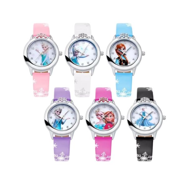 Elsa Watch with Stone (Leather Belt)