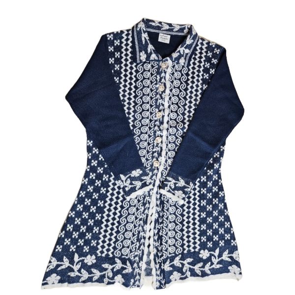 Kashmiri Premium Pure Woolen sweater/cardigan For Women