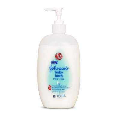 Johnson's Baby Bath Milk + Rice 500ml