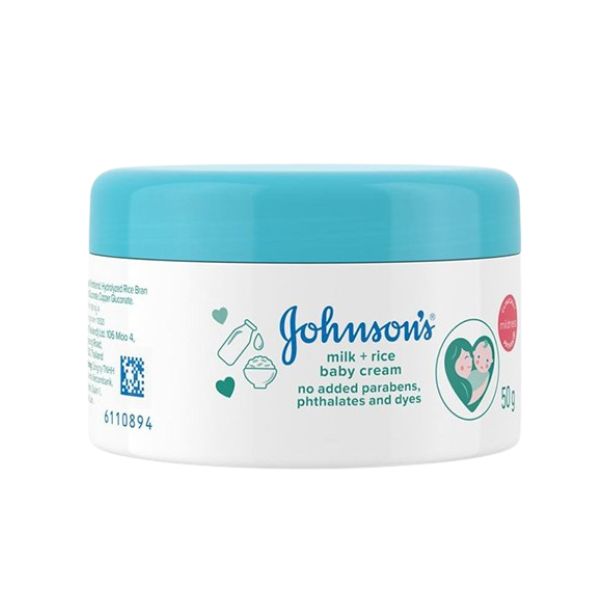 Johnson’s Baby Milk and Rice Cream 100gm