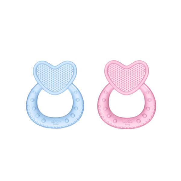 Wee Baby Heart shape Silicone Teether
