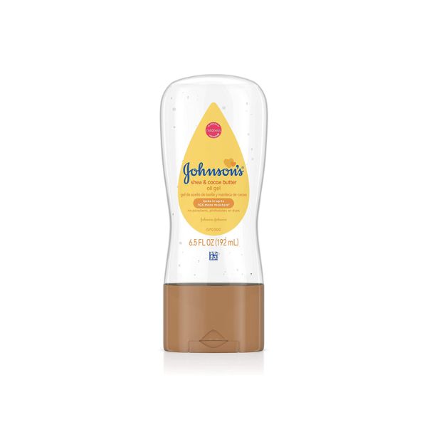 Johnson's Baby Oil Gel with Shea and Cocoa Butter