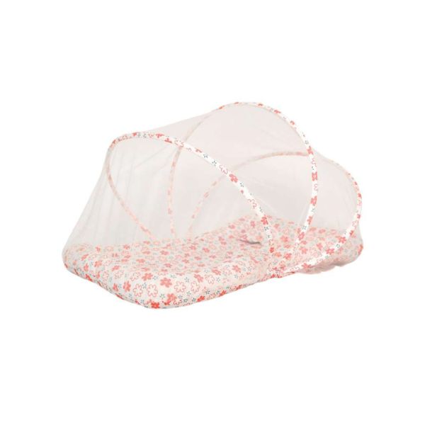 Baby Bed with Mosquito Net & Neck Pillow