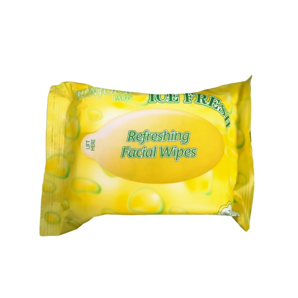 Paris Ice Fresh refreshing facial wipes