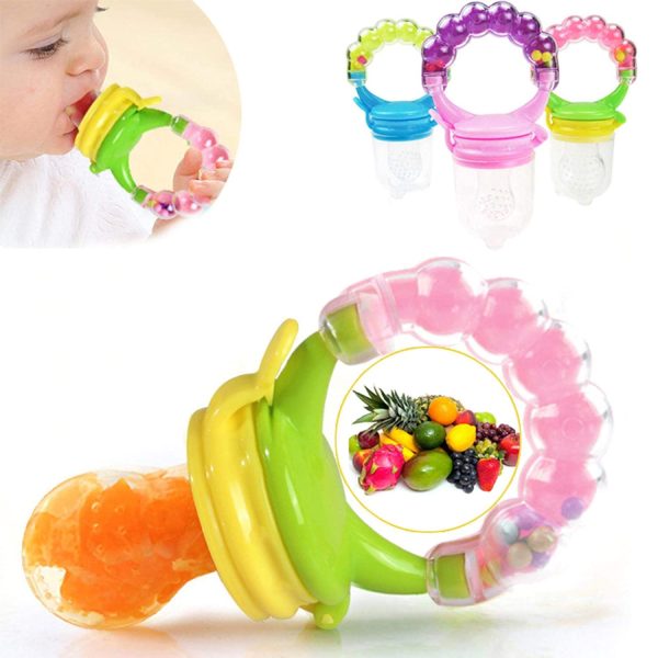 Silicone Baby Fruit Feeding Pacifier