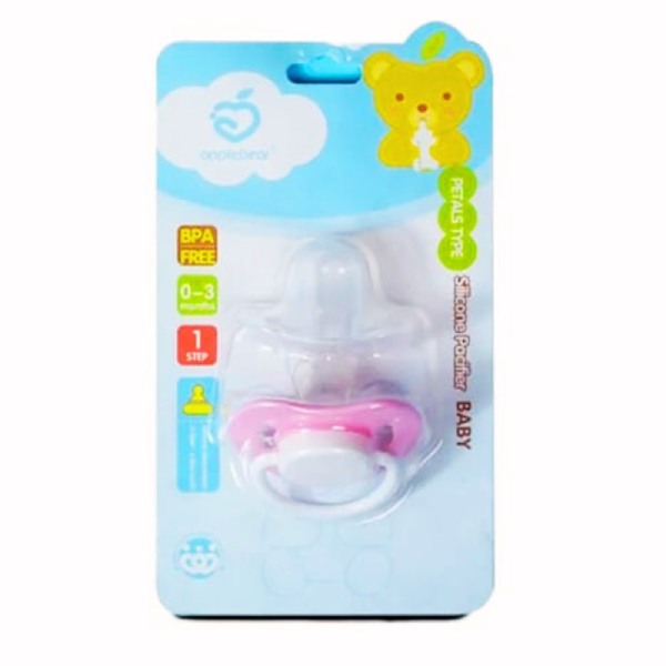 Applebear Soft Silicone Petal Pacifier for Newborn Baby