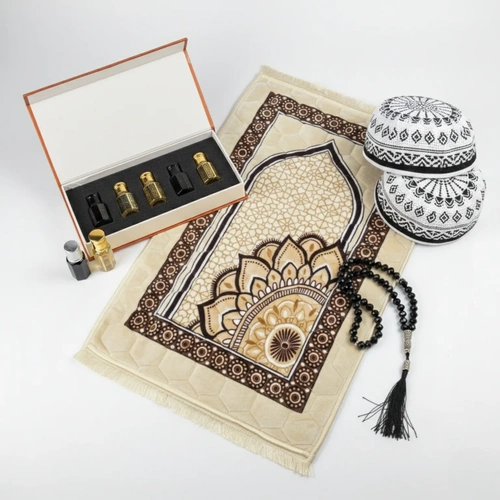 Premium Islamic Prayer Combo Set