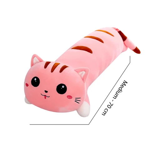 Cat Shaped Cuddle Plush Pillow for Kids Baby Comforting Gift